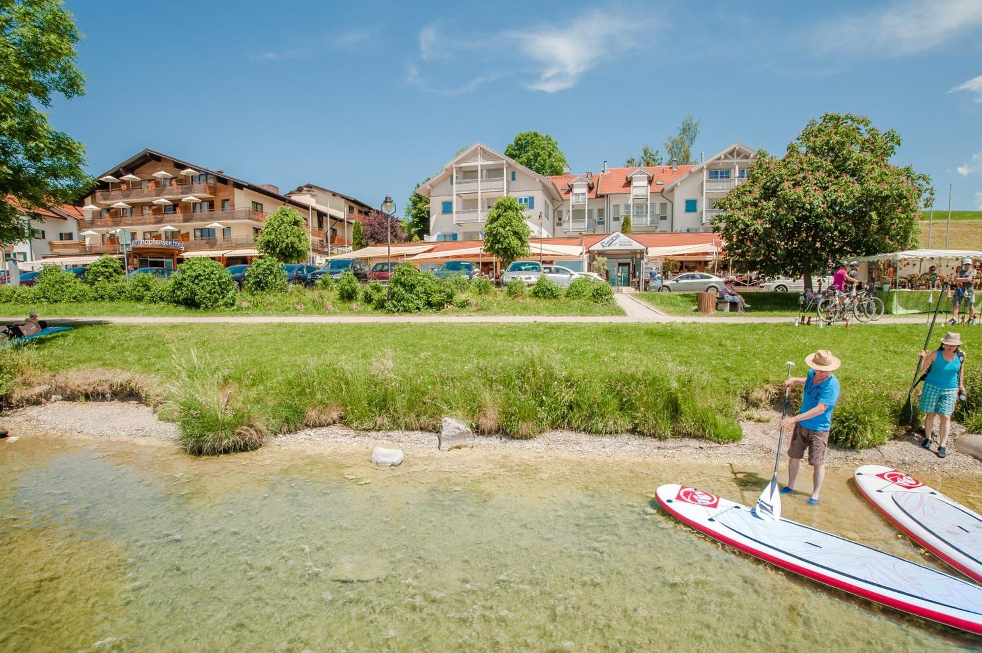 Hotel Am Hopfensee Фюссен Экстерьер фото