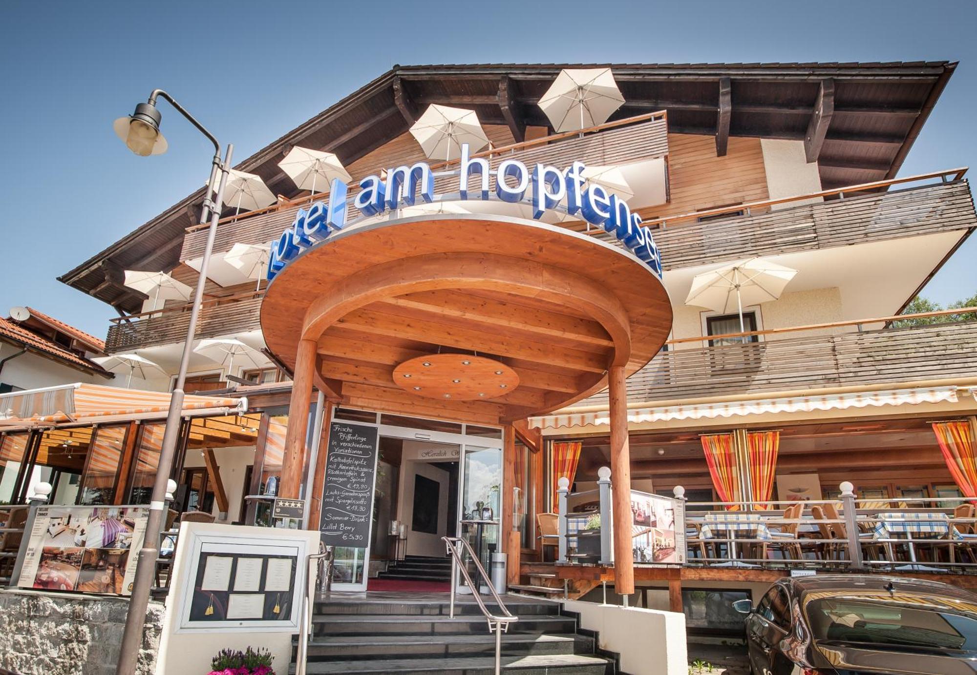 Hotel Am Hopfensee Фюссен Экстерьер фото