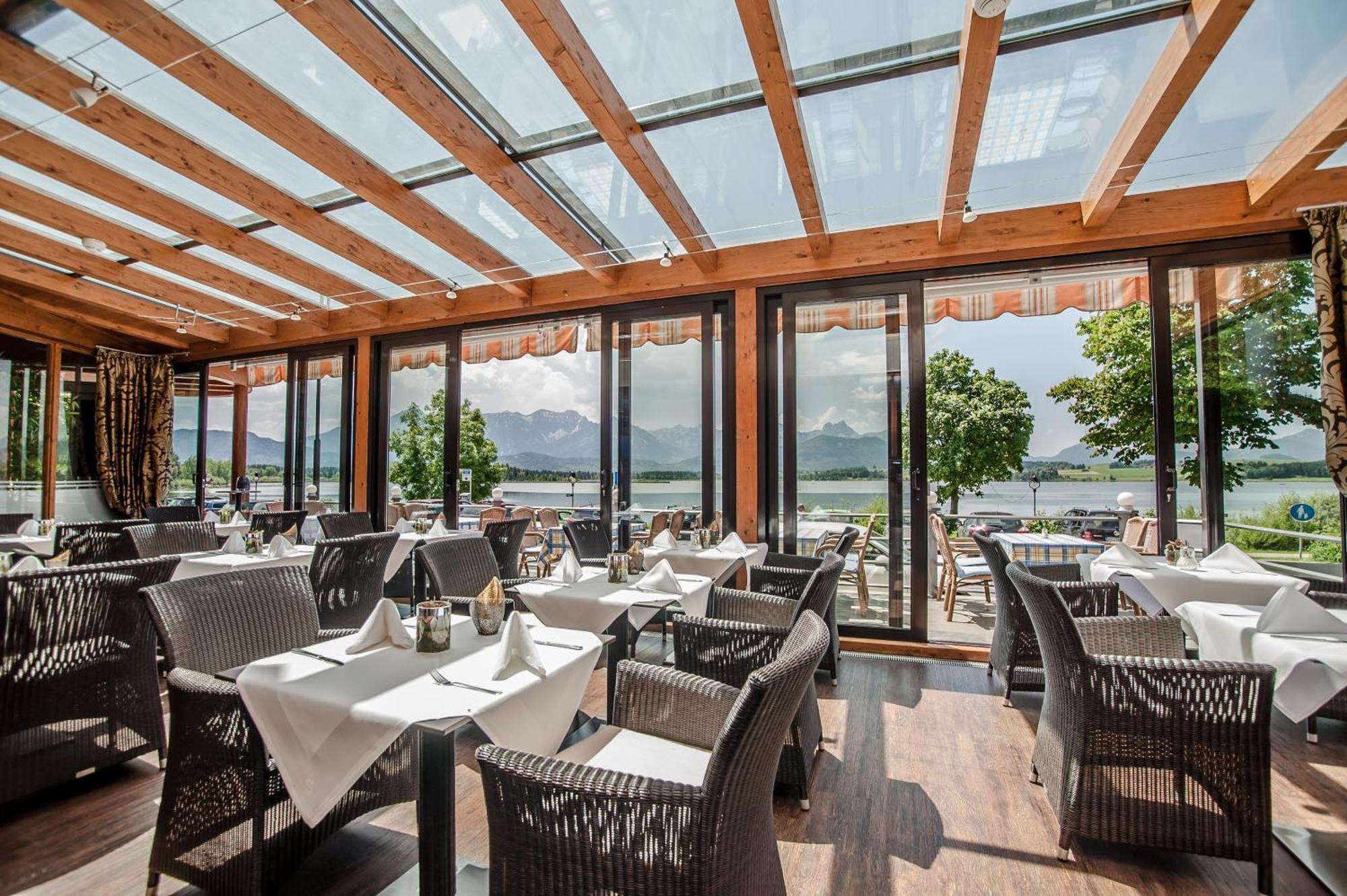 Hotel Am Hopfensee Фюссен Экстерьер фото