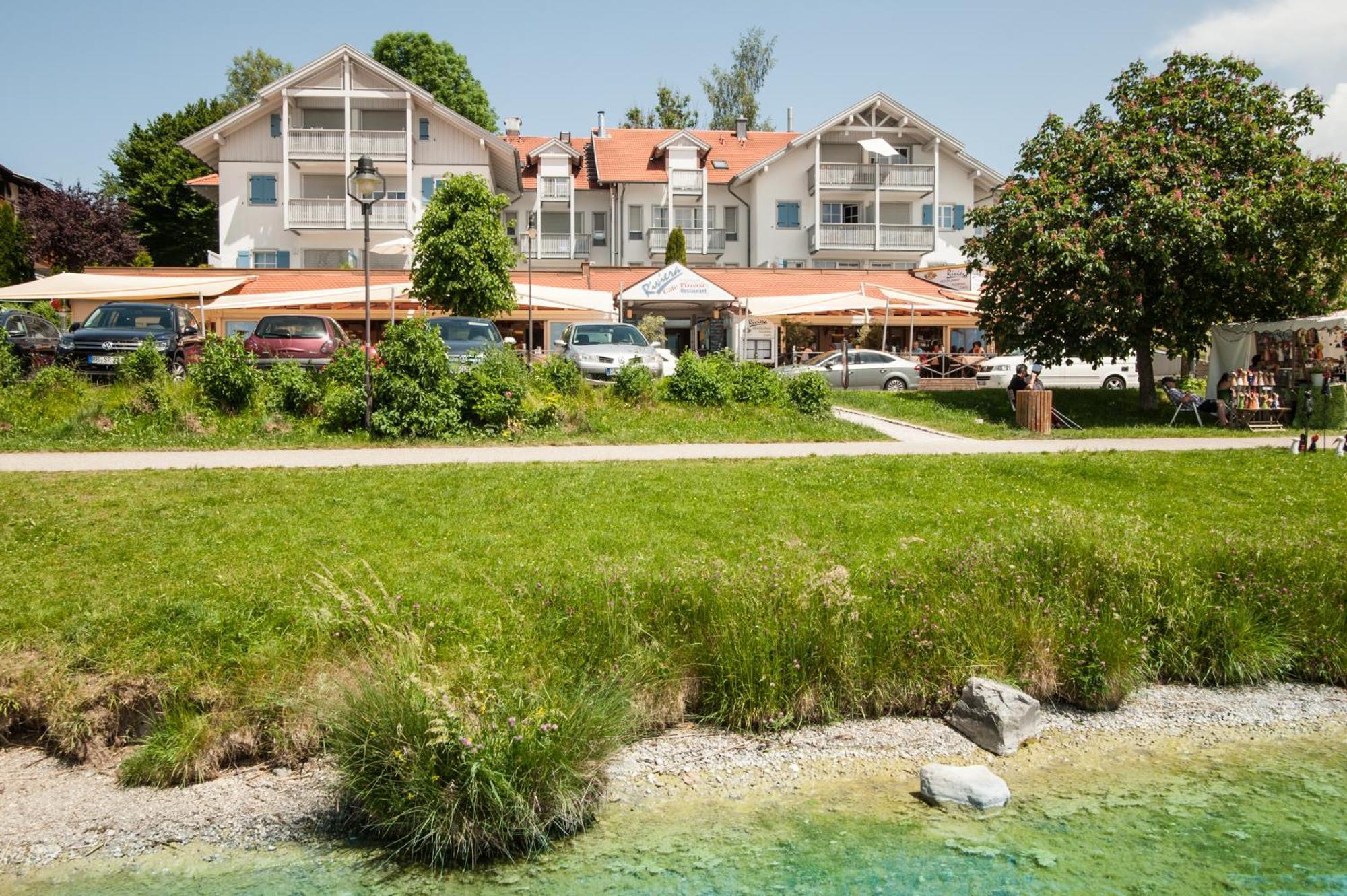 Hotel Am Hopfensee Фюссен Экстерьер фото